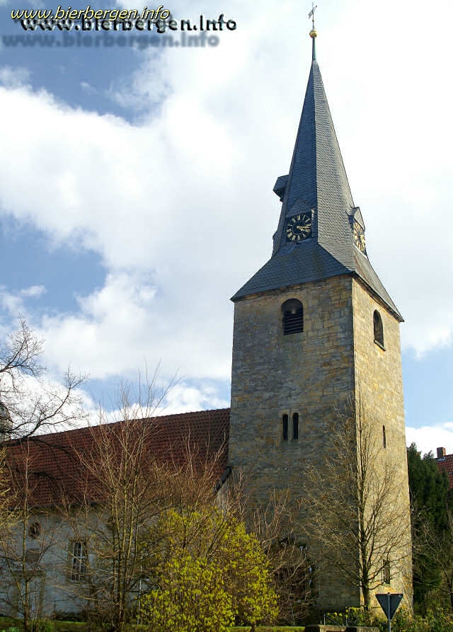 Die Bierberger Kirche       (aufgenommen am 06.04.2008)